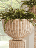 Bol sur pied en rotin Charlie