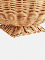 Bol sur pied en rotin Charlie