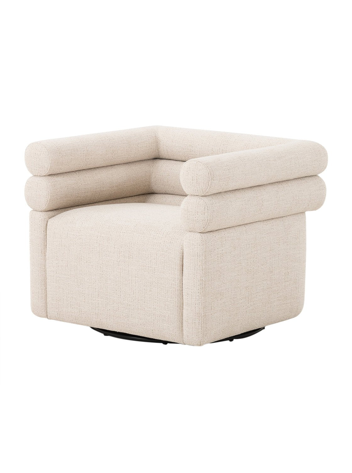 Fauteuil pivotant Clyde