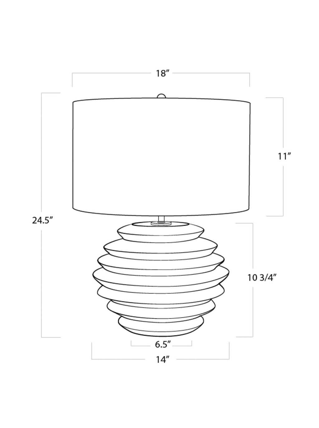 Lampe de table Edgar
