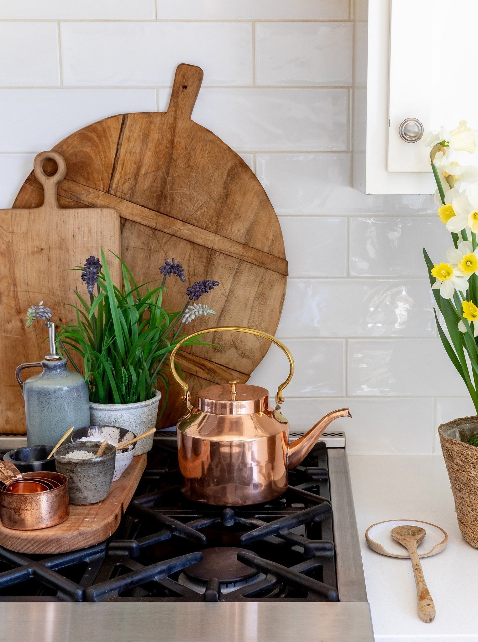 Bouilloire anglaise en cuivre