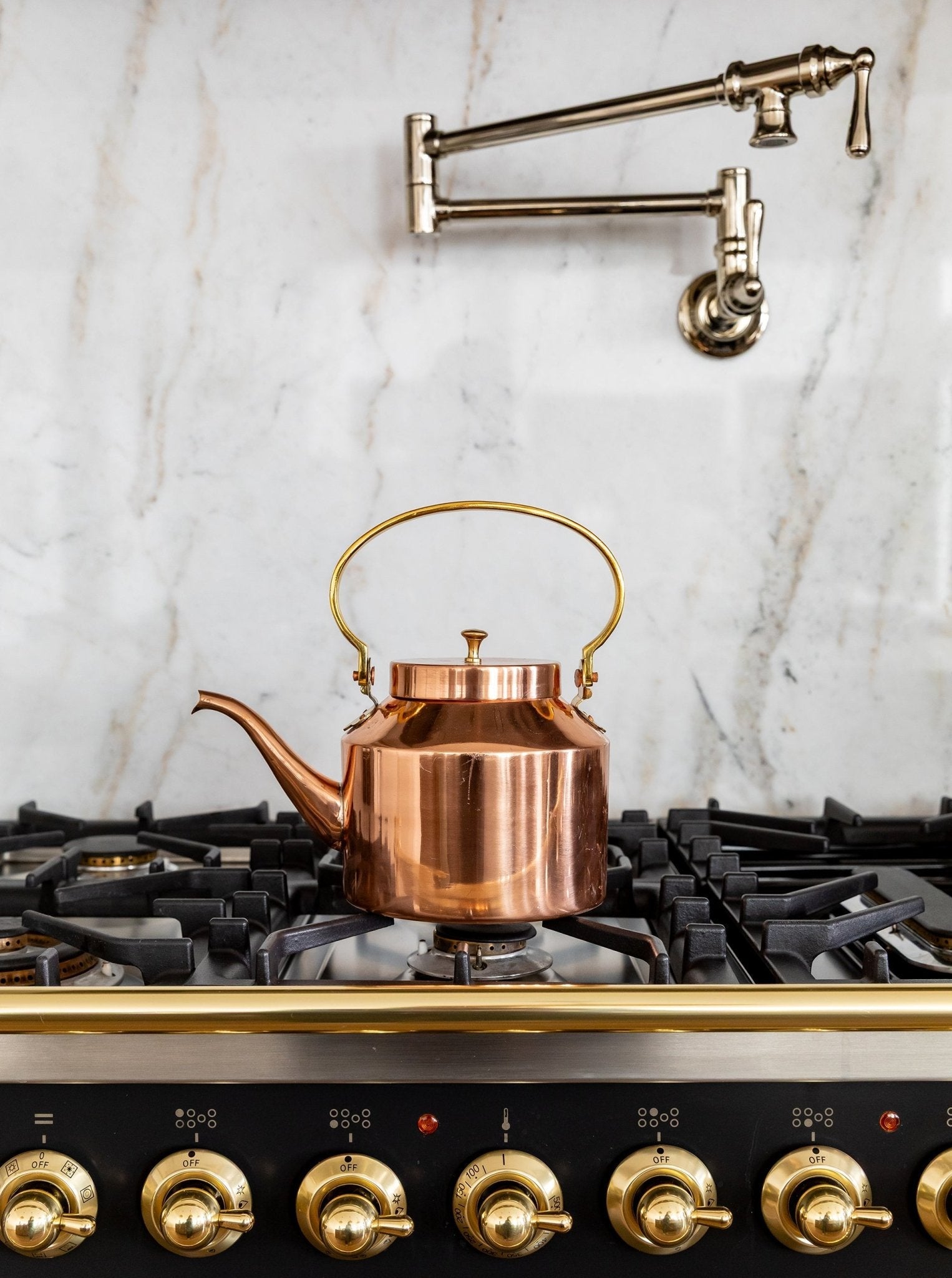 Bouilloire anglaise en cuivre