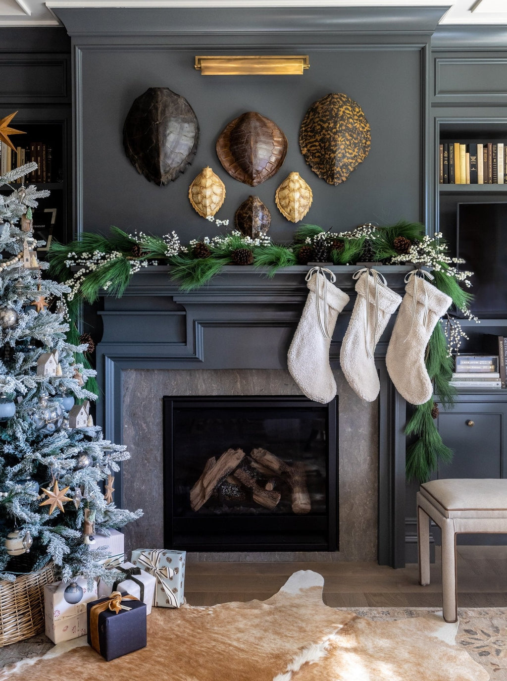 Guirlande de faux pin de 1,5 m de long