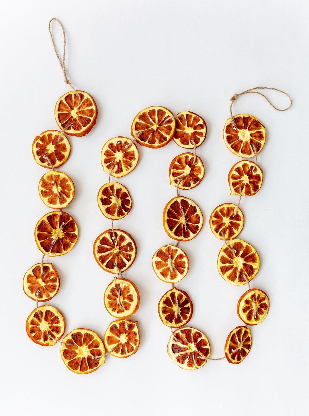 Guirlande artificielle de tranches d'orange de 1,68 m