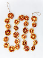 Guirlande artificielle de tranches d'orange de 1,68 m