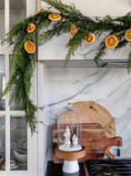 Guirlande artificielle de brindilles de cèdre de 1,80 m