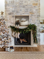 Guirlande artificielle de brindilles de cèdre de 1,80 m