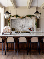 Guirlande de cèdre artificiel de 2,13 m