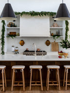 Guirlande de cèdre artificiel de 2,13 m