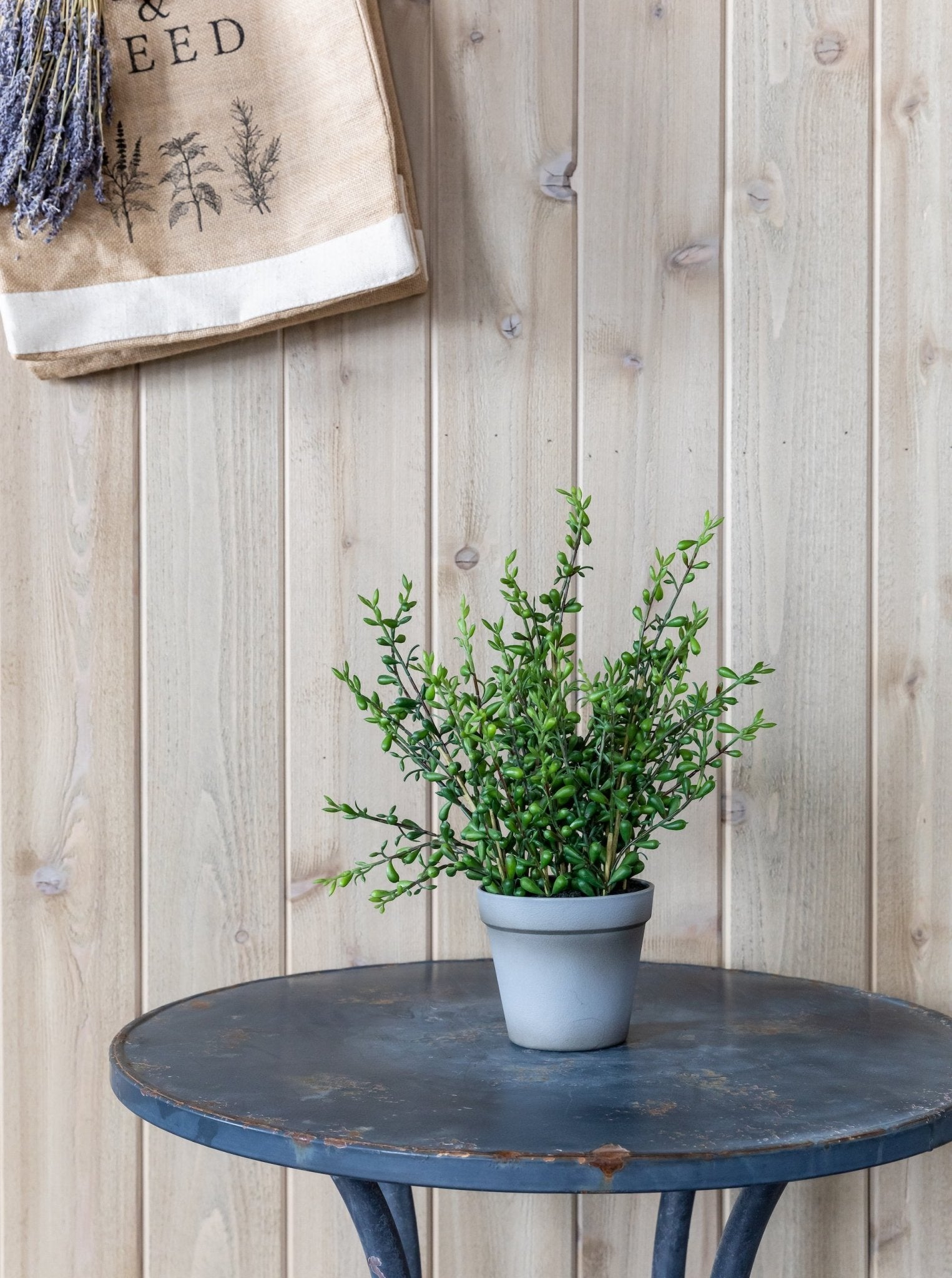 plante perle artificielle en pot