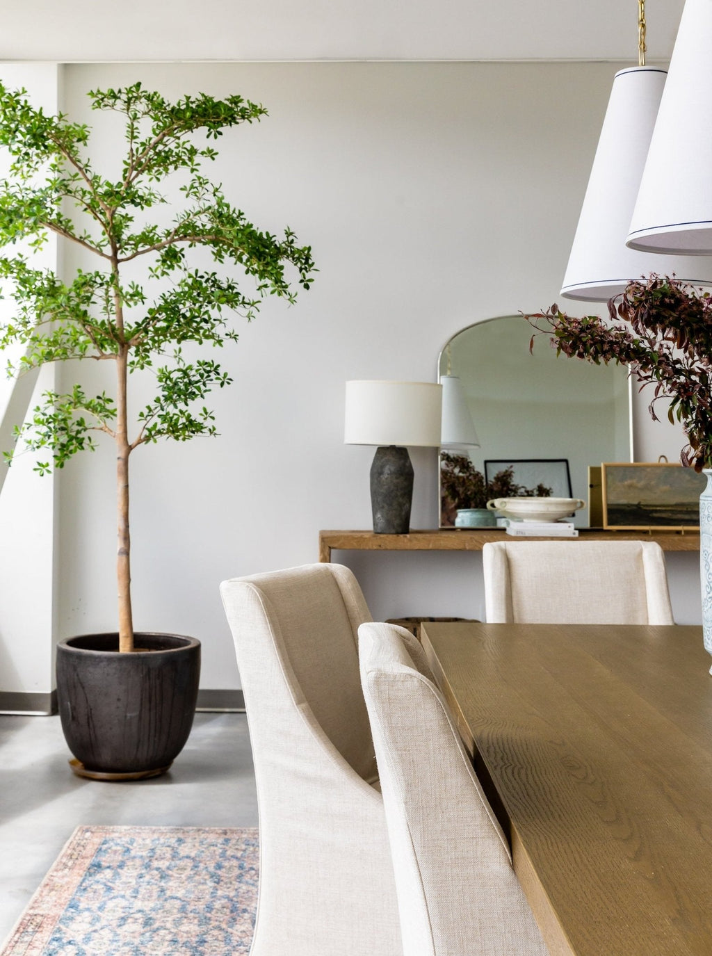 Faux arbre à dames ombragé