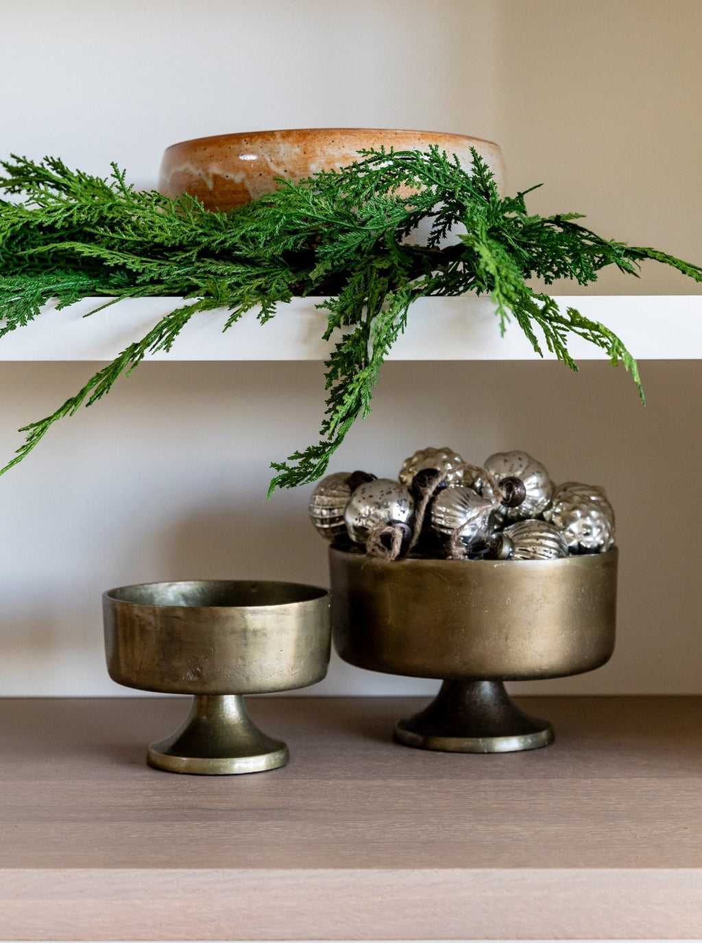 Branche de cèdre blanc artificielle