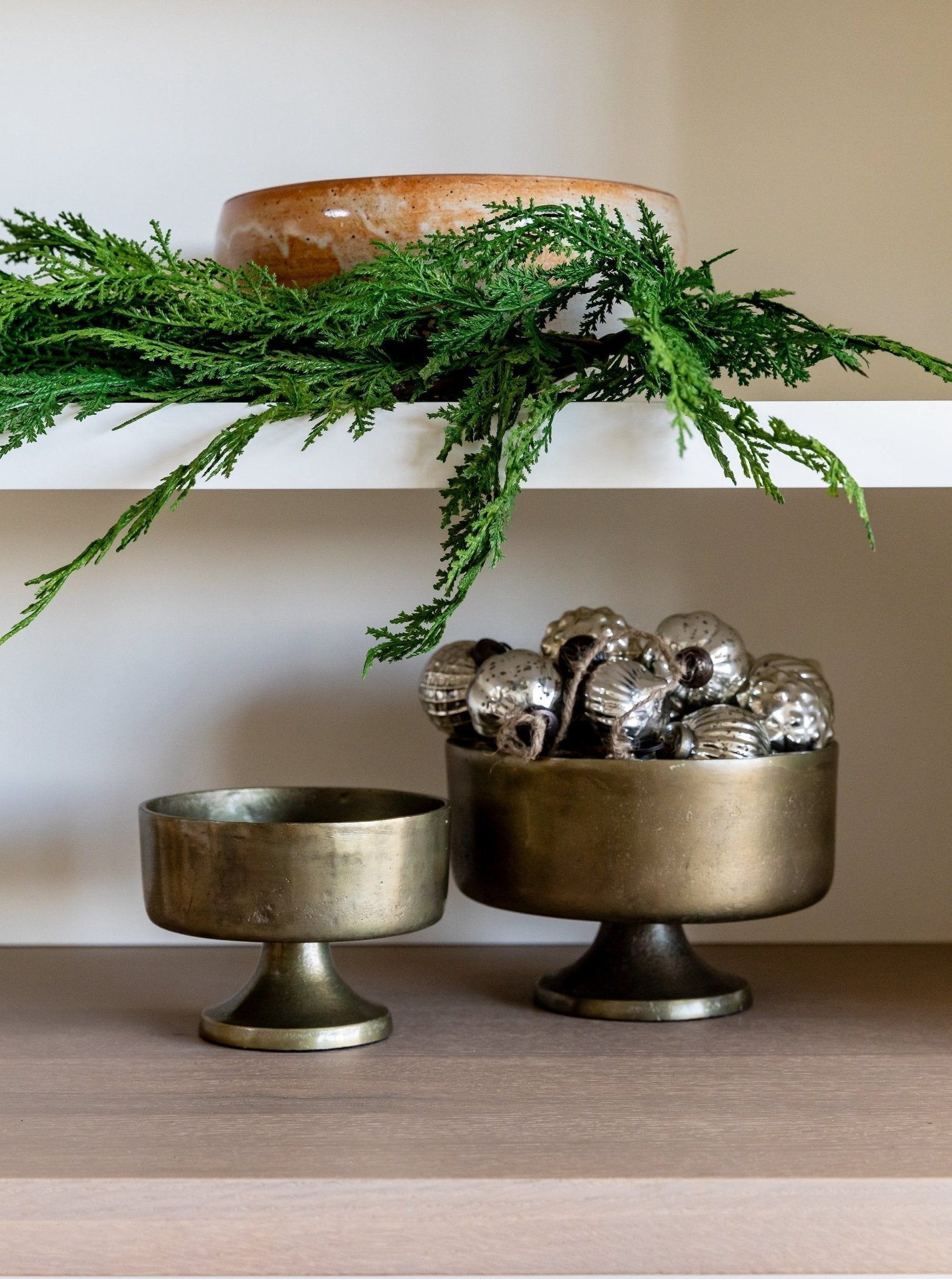 Branche de cèdre blanc artificielle