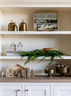 Branche de cèdre blanc artificielle