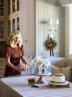 Mini couronne floquée