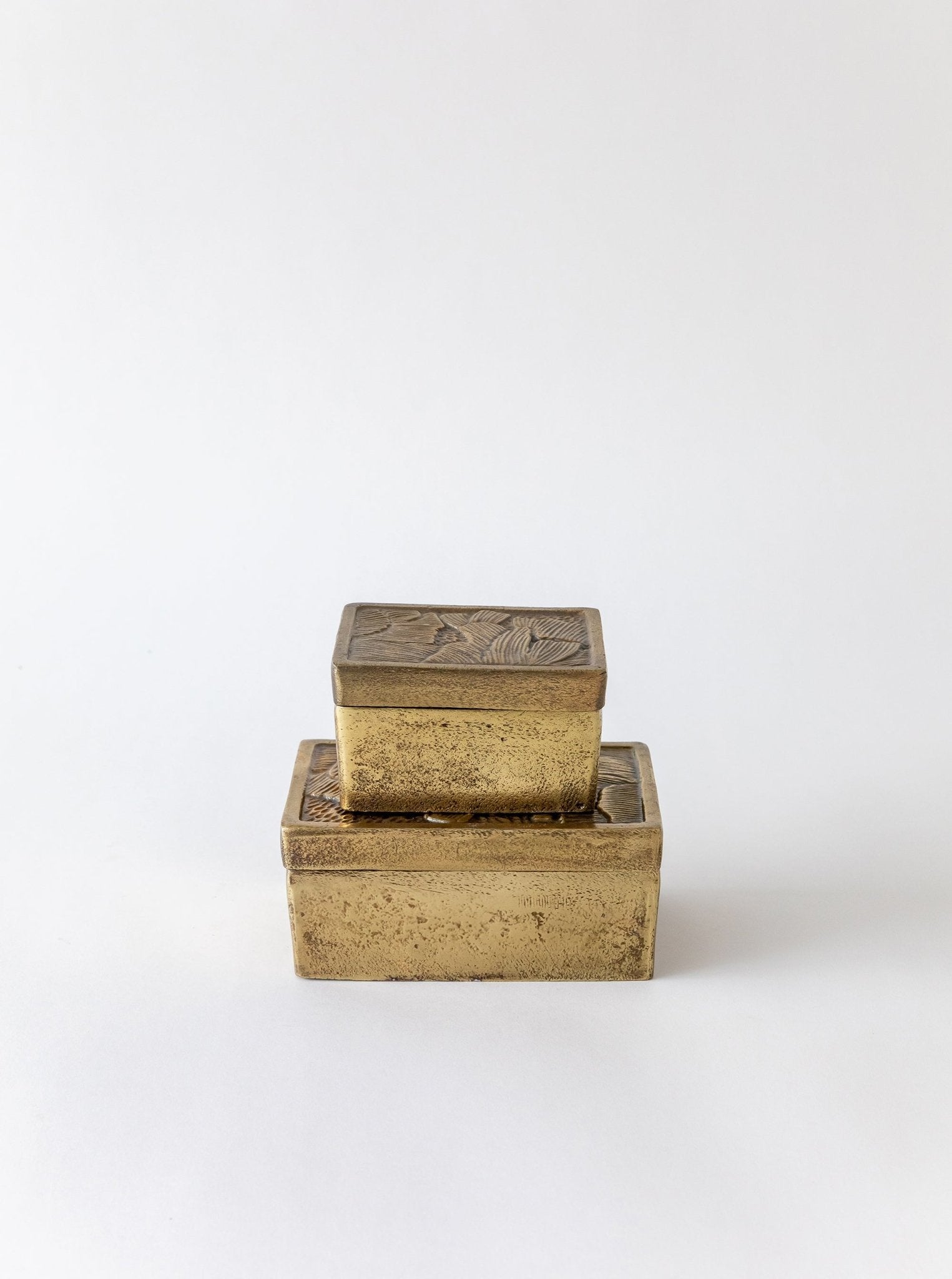 Boîtes en laiton Flora