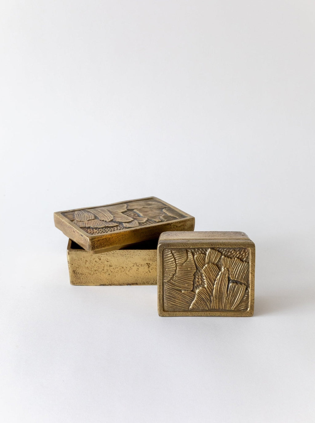 Boîtes en laiton Flora