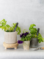 Pots cannelés | Lot de 2