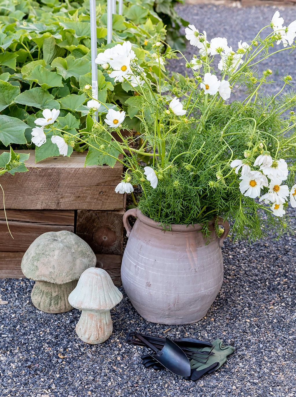 Truelle à main en fer forgé