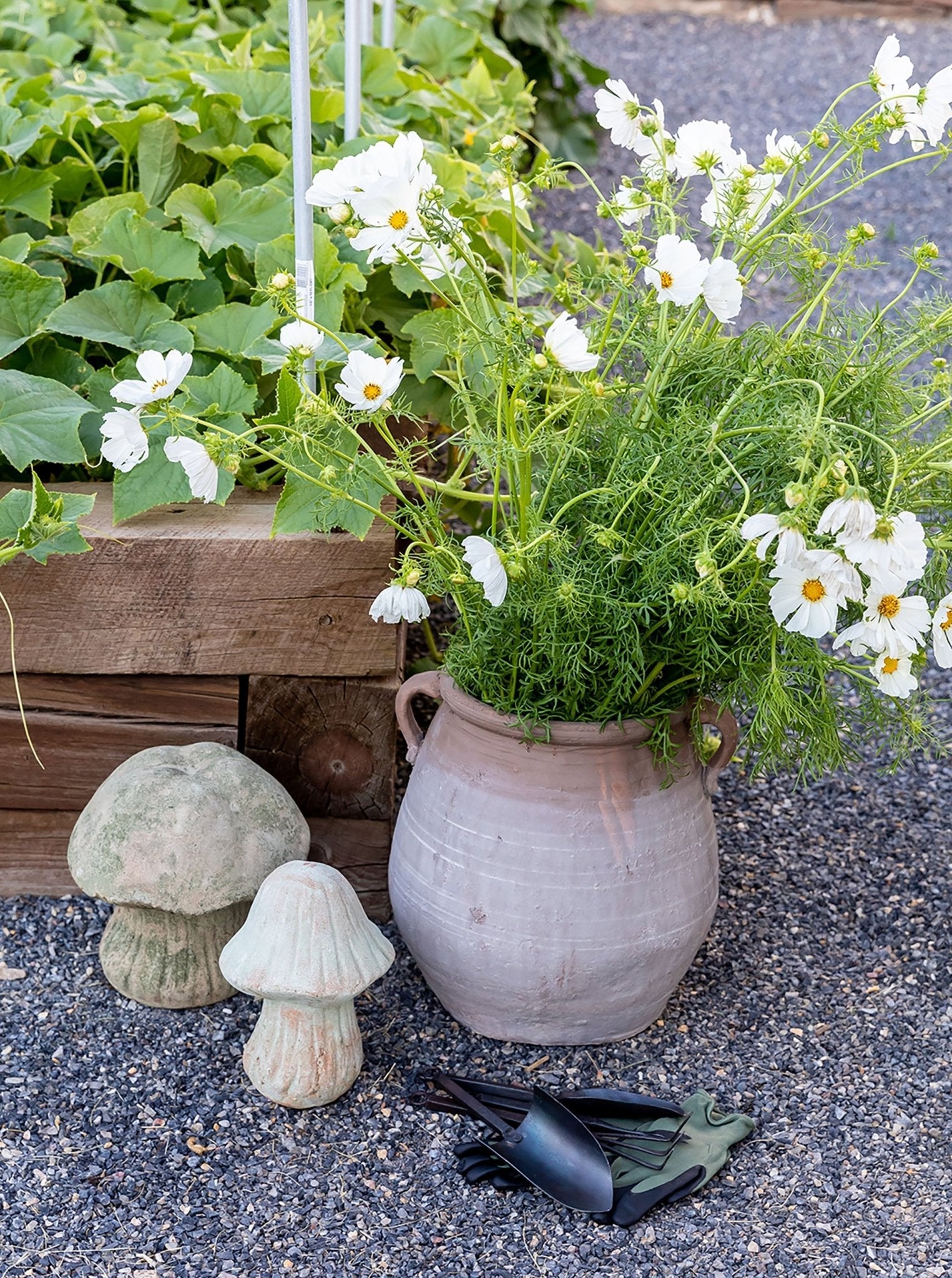 Truelle à main en fer forgé