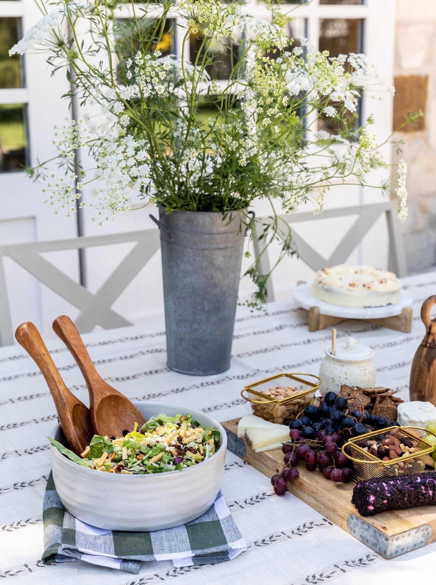 Seau de jardin français