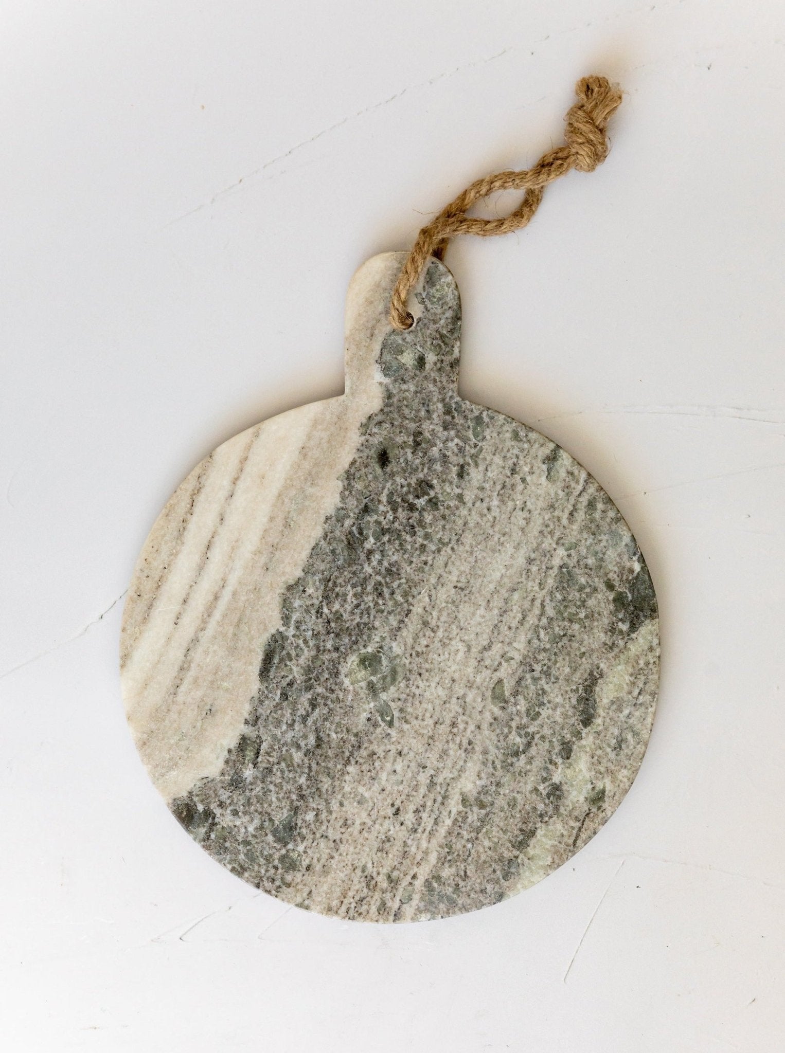 Planche à découper en marbre gris