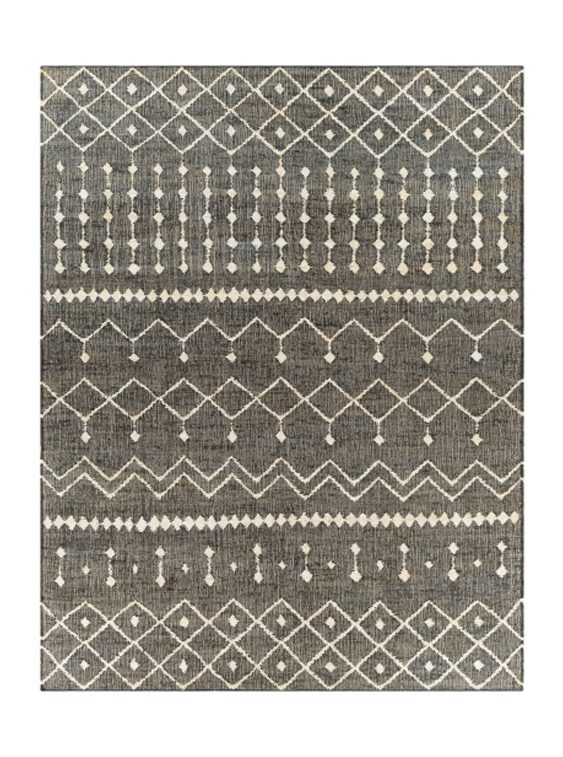 Échantillon de tapis Hana couleur anthracite