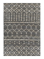 Échantillon de tapis Hana couleur anthracite