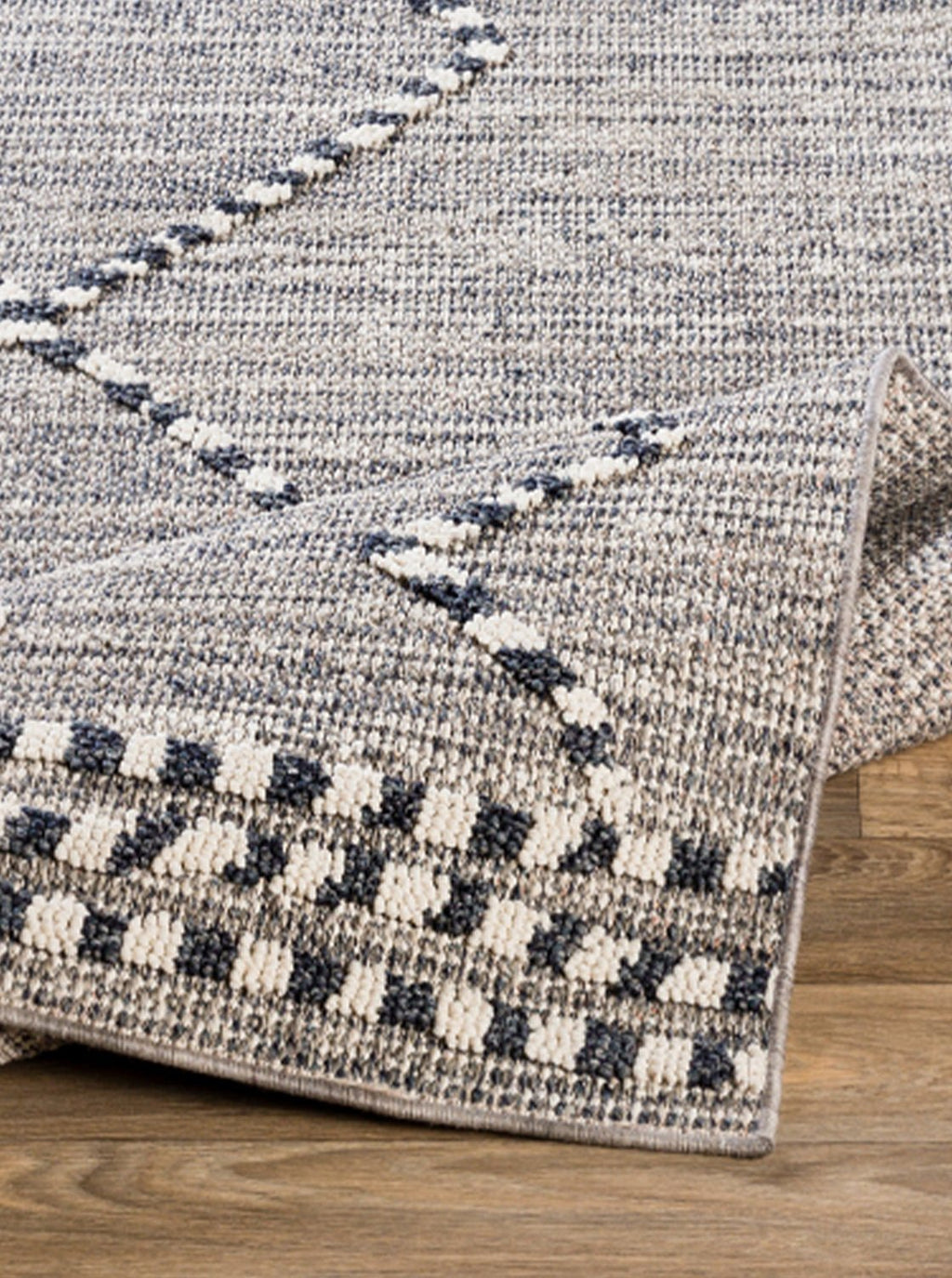 Tapis d'intérieur/extérieur Hayman noir