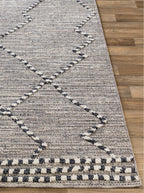 Tapis d'intérieur/extérieur Hayman noir