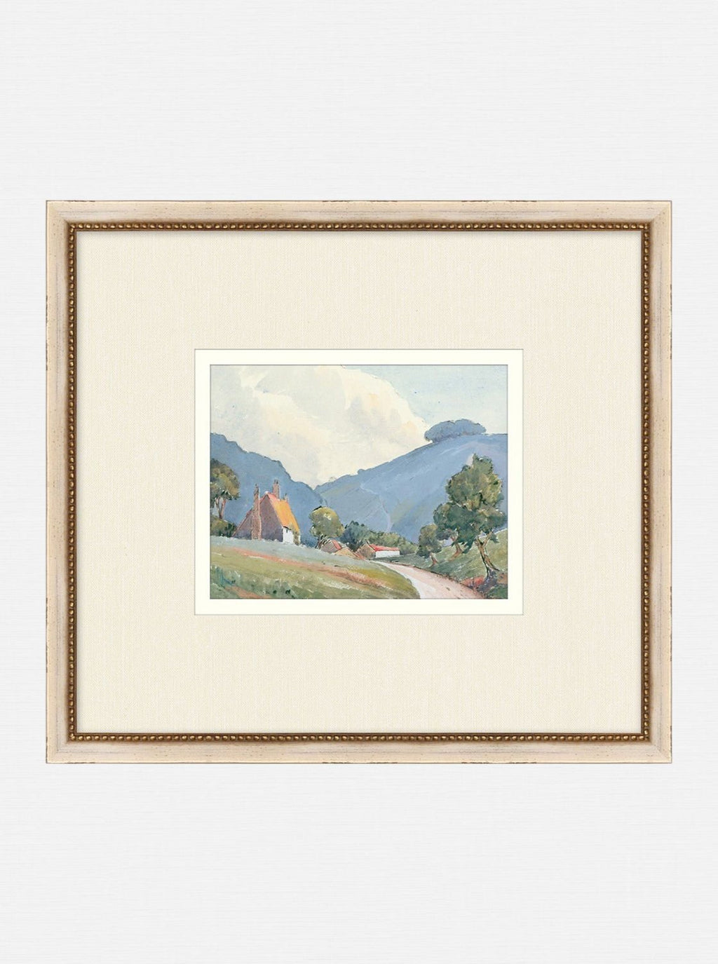 Maison à flanc de colline