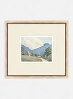 Maison à flanc de colline