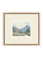 Maison à flanc de colline