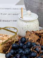 Pot de miel et louche