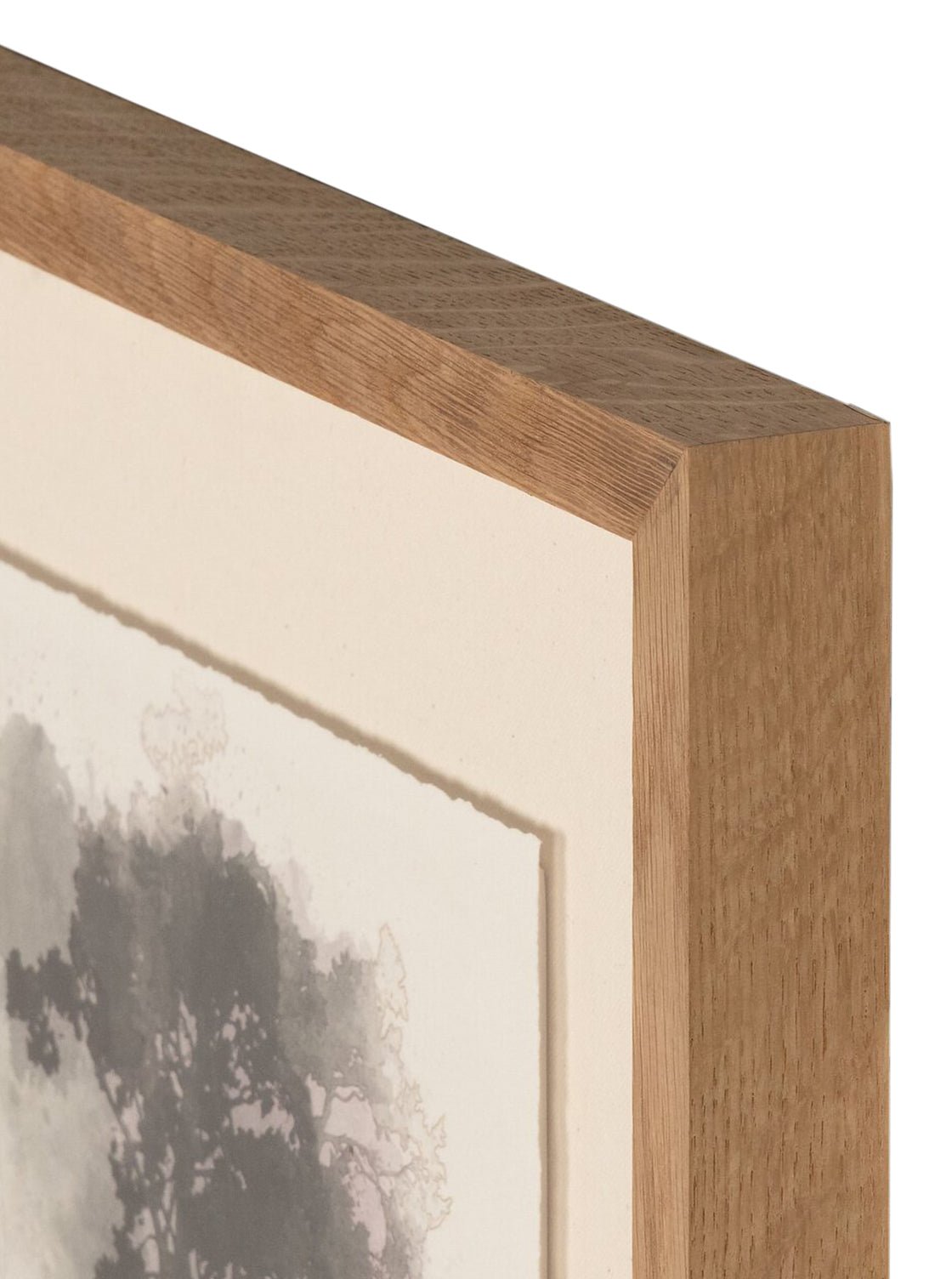 Croquis d'arbre taché d'encre