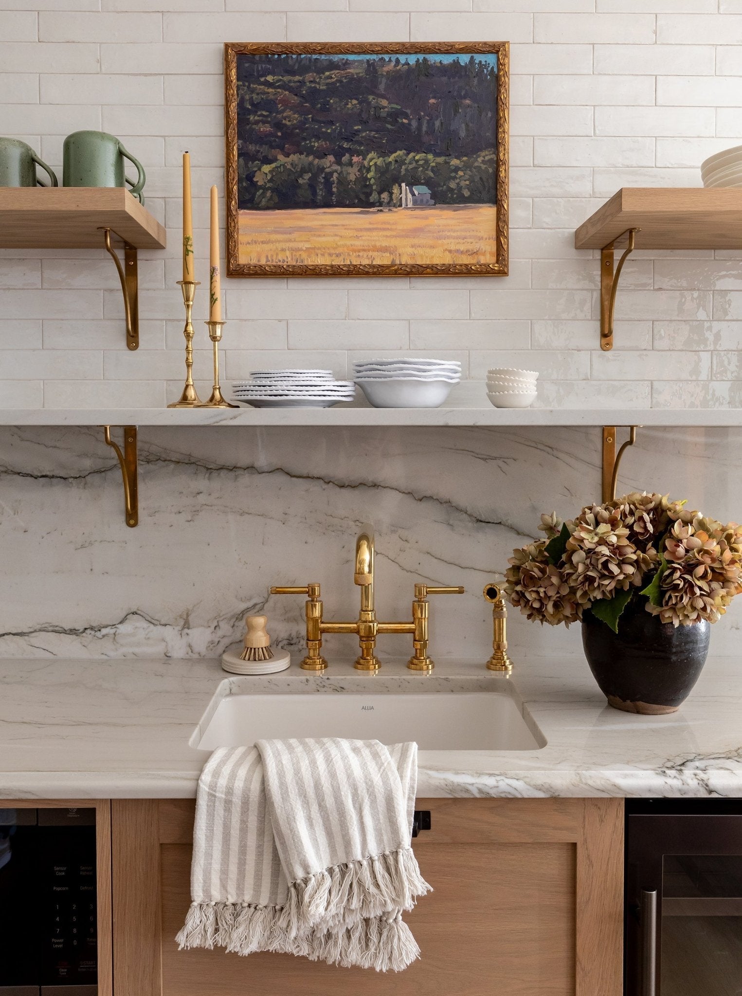 Bougies coniques à motif floral incrusté | Lot de 3