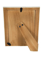 Cadre à rayures ivoire