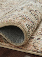 Échantillon de tapis Kingston, tissage mécanique, palette de couleurs vives, motif complexe