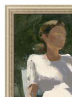 Estampe d'art « Dame au jardin 2 »