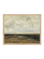 Reproduction d'art giclée Lagoon sur papier Moab Rag 100 % coton avec finition texturée vintage