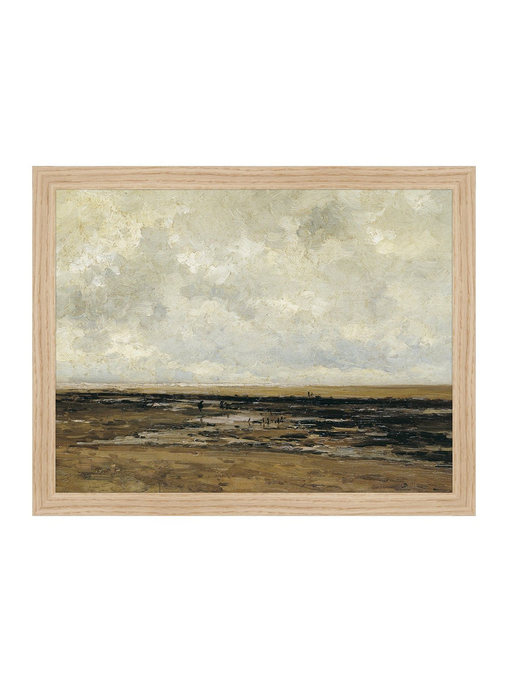 Reproduction d'art giclée Lagoon sur papier Moab Rag 100 % coton avec finition texturée vintage