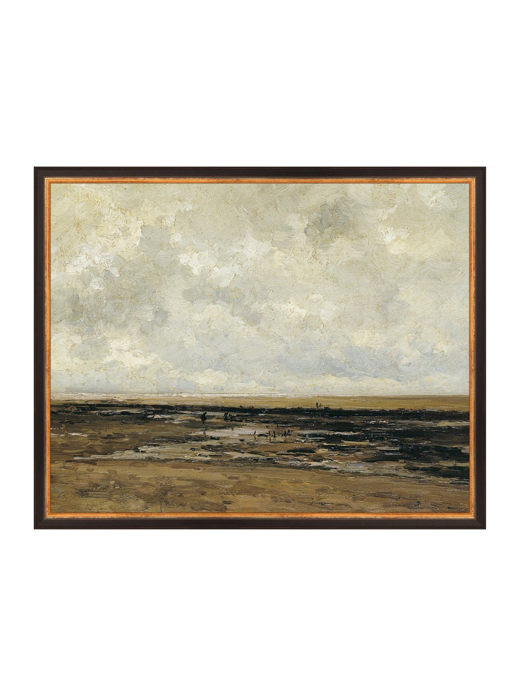 Reproduction d'art giclée Lagoon sur papier Moab Rag 100 % coton avec finition texturée vintage