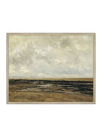 Reproduction d'art giclée Lagoon sur papier Moab Rag 100 % coton avec finition texturée vintage