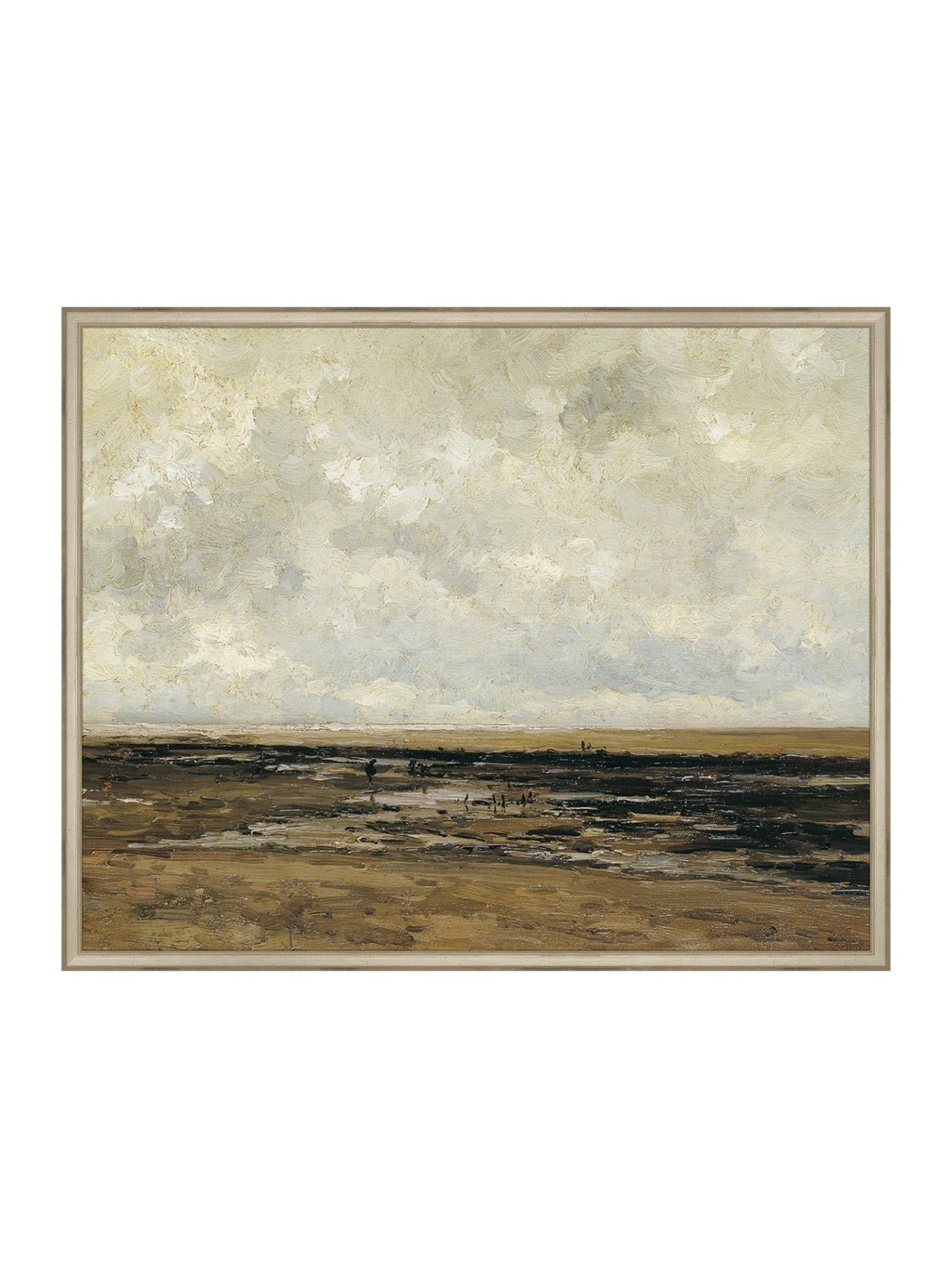 Reproduction d'art giclée Lagoon sur papier Moab Rag 100 % coton avec finition texturée vintage