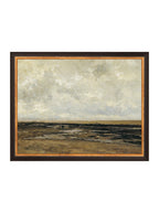 Reproduction d'art giclée Lagoon sur papier Moab Rag 100 % coton avec finition texturée vintage