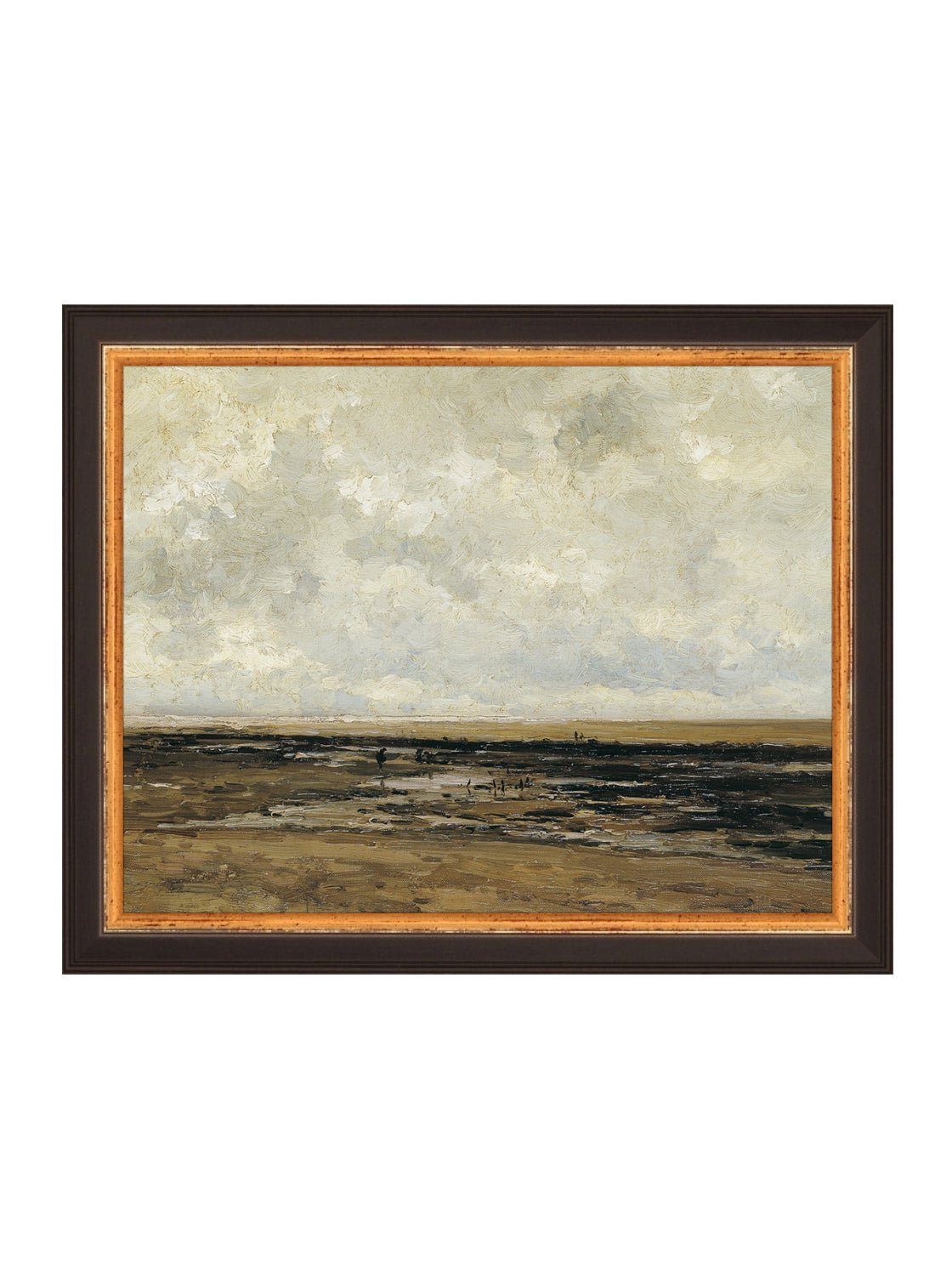 Reproduction d'art giclée Lagoon sur papier Moab Rag 100 % coton avec finition texturée vintage