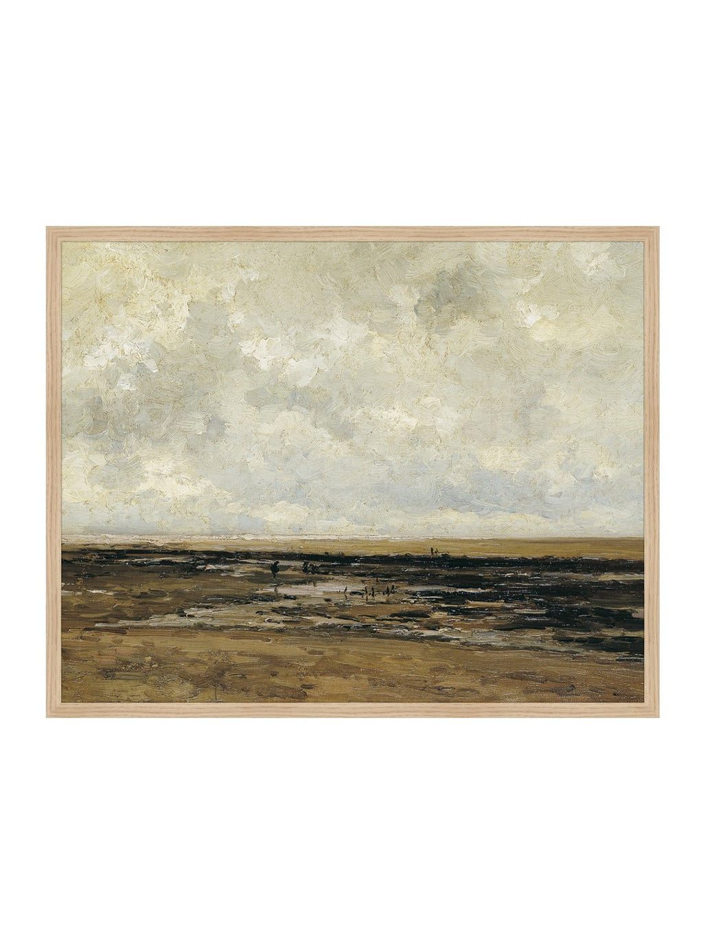 Reproduction d'art giclée Lagoon sur papier Moab Rag 100 % coton avec finition texturée vintage