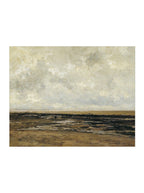 Reproduction d'art giclée Lagoon sur papier Moab Rag 100 % coton avec finition texturée vintage