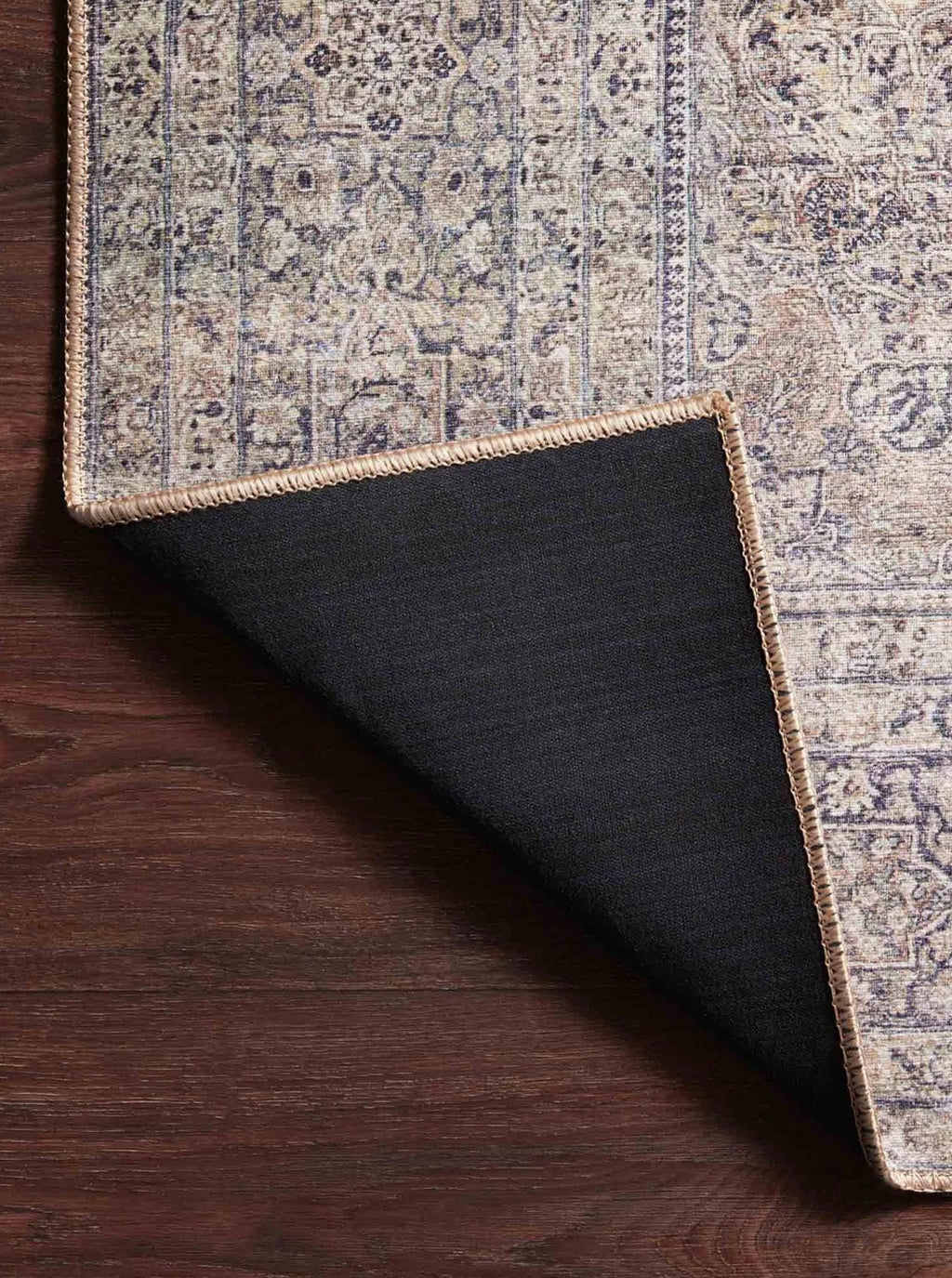 Échantillon de tapis Laurent, tissé à la machine, 100 % polyester, Égypte