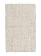 Échantillon de tapis Leeds Cream en laine naturelle tissée à la main, texture texturée, pour une décoration intérieure neutre.